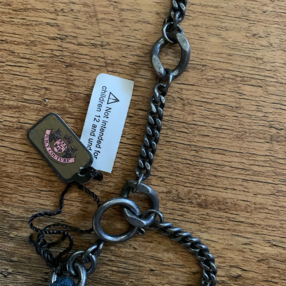Juicy couture chunky embellished necklace NWT $128 - Picture 2 of 3
